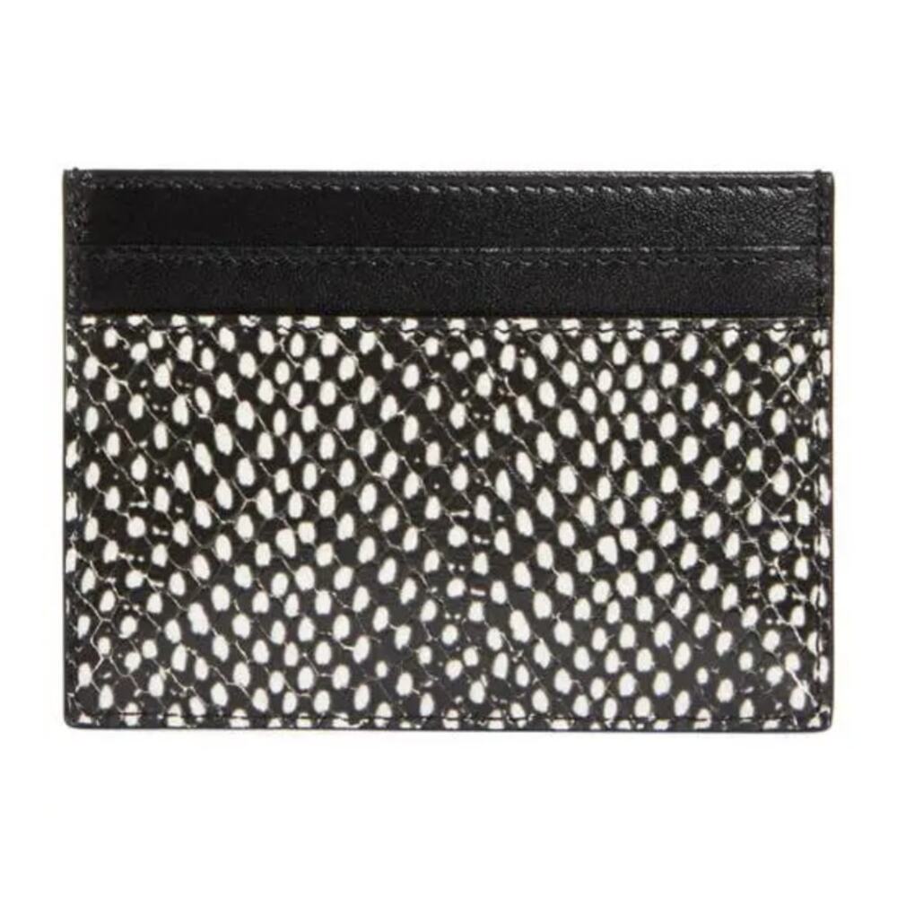 Saint Laurent Cassandre python embossed leather c… - image 2